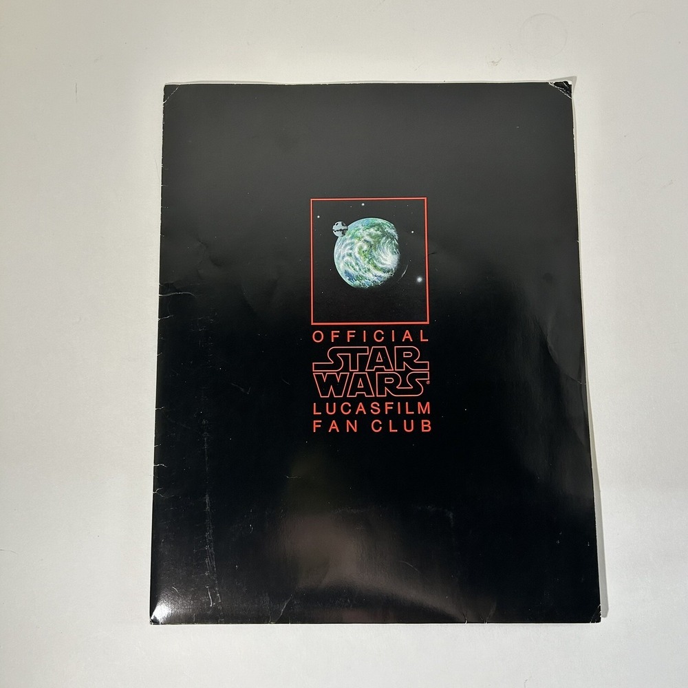 Star Wars Fan Club Folder Set With Patch, Folder, Card, Letter, and Catalogue